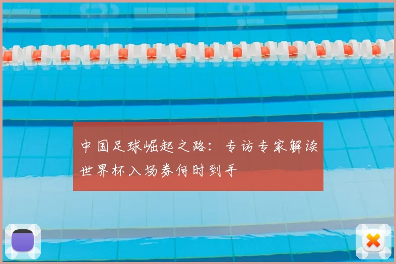 中国足球崛起之路:专访专家解读世界杯入场券何时到手
